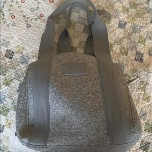Dagne Dover Gray Satchel small Landon carryall small Heather gray